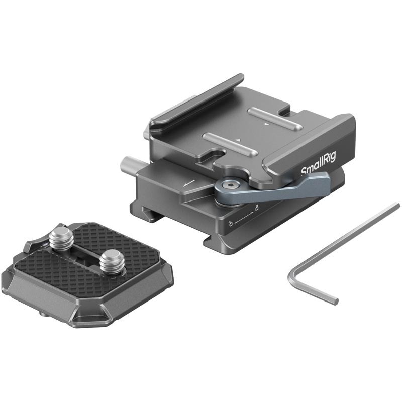 SmallRig 4639 HawkLock H38 Arca-Swiss Quick Release Plate for DJI Stabilizers