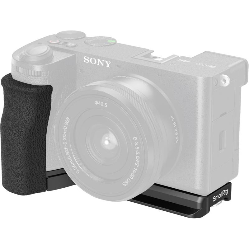 Płytka L-Shape SmallRig 5061 do Sony A6700 z uchwytem silikonowym