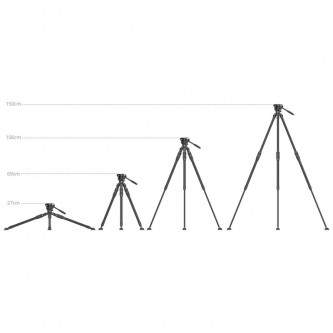 Statyw SmallRig 4643 Carbon Fiber Tripod Kit FT-S303