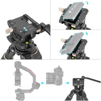 Statyw SmallRig 4643 Carbon Fiber Tripod Kit FT-S303