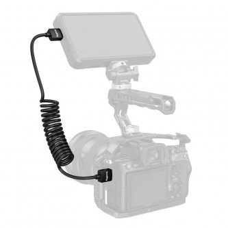 SmallRig 4963 Kabel HDMI-HDMI 47-120cm Coiled