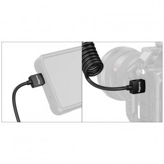 SmallRig 4963 Kabel HDMI-HDMI 47-120cm Coiled