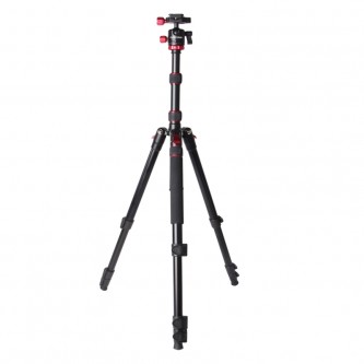 Statyw Patona Premium Tripod GEZI Pro 165 udźwig do 6 kg, aluminiowy 4-sekcyjny, wysokość 56,5-165 cm