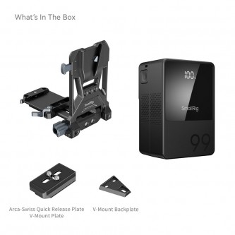 Zestaw zasilania SmallRig 5048 VB99 mini V-Mount Battery Kit (3580 + 4064)