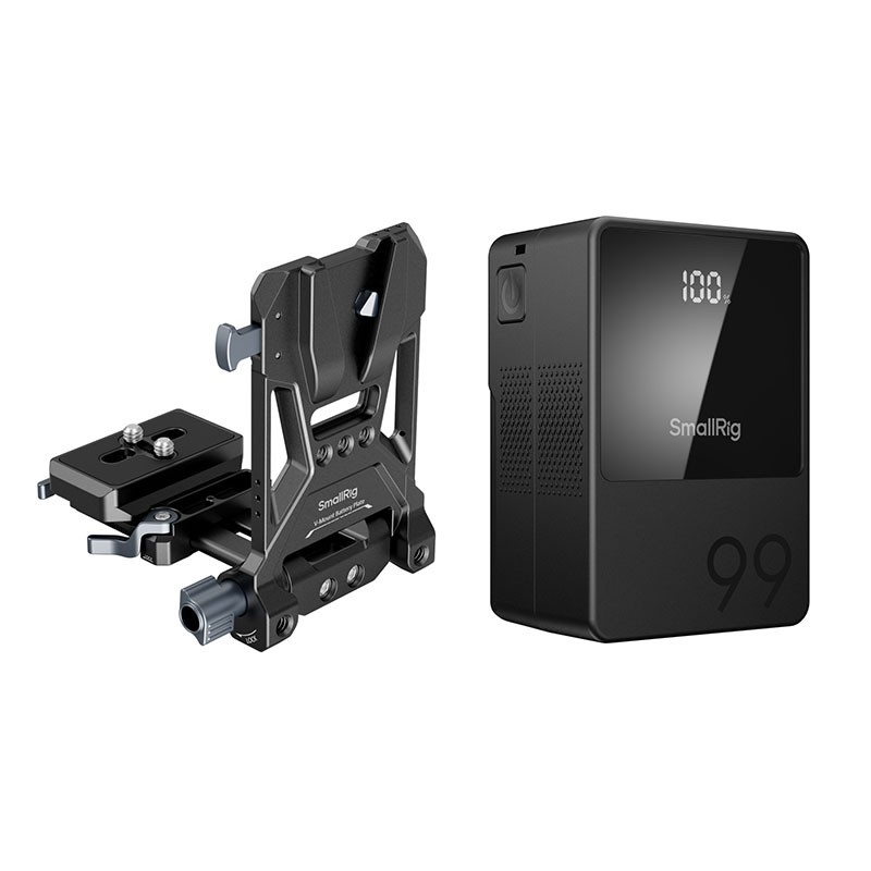 Zestaw zasilania SmallRig 5048 VB99 mini V-Mount Battery Kit (3580 + 4064)