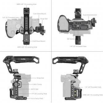 Klatka SmallRig 6031 Advanced Rhinoceros Cage Kit do Sony Alpha 7 V / 7R V / 7 IV