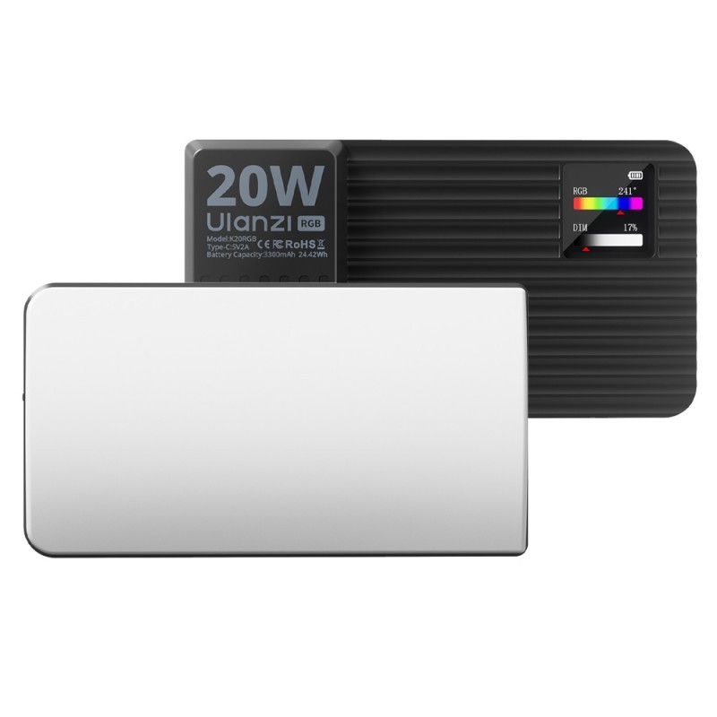 Lampa LED Ulanzi K20RGB 1800-9000K + RGB L207