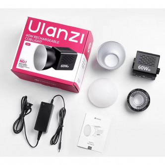 Lampa LED Ulanzi C60 60W 2500-6500K Bi-Color Mini Bowens L269