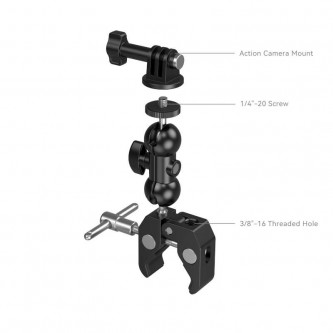 Zacisk clamp SmallRig 1138B z mini magic arm
