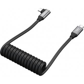 Kabel SmallRig 5730 USB-C do USB-C kątowy, spiralny, 35-145cm, 20Gbps, 240W