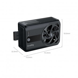 SmallRig 5328 Cooling Fan Hybrid Cooling do kamer i aparatów Sony Canon