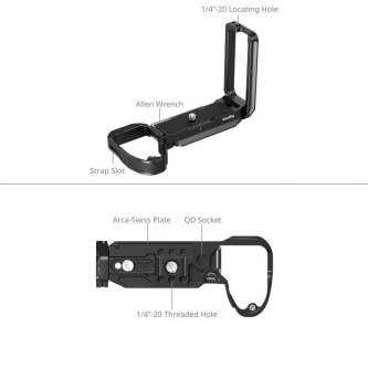 L-Shaped SmallRig 6706 Mount Plate for Sony Alpha 7R VI