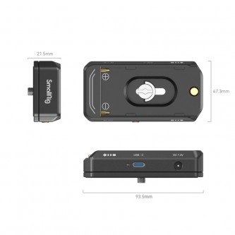 Adapter akumulatora SmallRig 3168B pod Sony NP-F Professional Edition