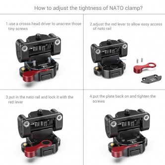 Uchwyt na monitor SmallRig 2100B Monitor Holder Nato Clamp