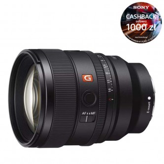 Obiektyw Sony FE 85mm F1.4 GM II + Cashback 1000 zł SEL85F14GM2