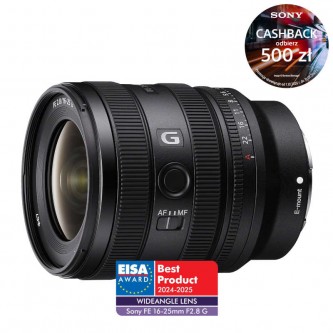 Obiektyw Sony FE 16-25mm F2.8 G + Cashback 500 zł lub Studencki Cashback 500 zł SEL1625G
