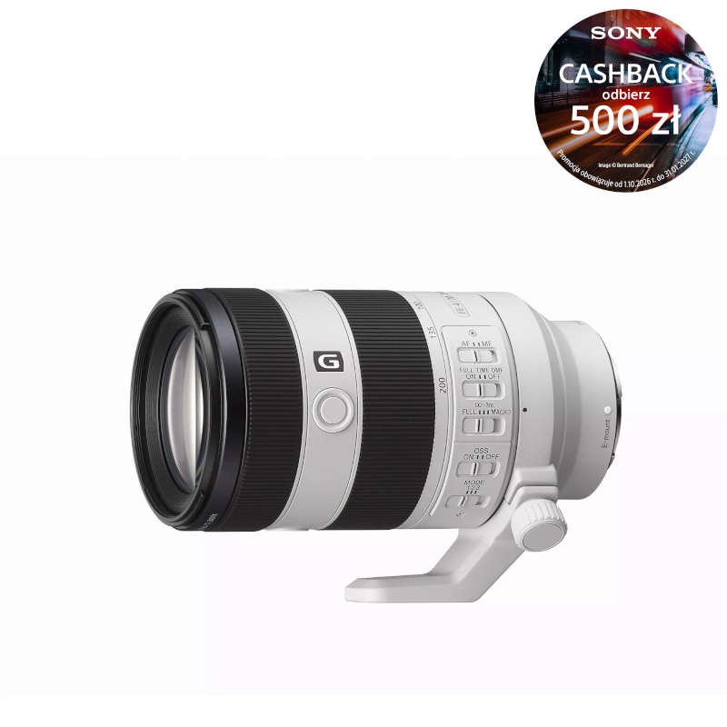 Obiektyw Sony FE 70-200mm F4 G OSS II Macro + Cashback 500 zł lub Studencki Cashback 1000 zł SEL70200G2