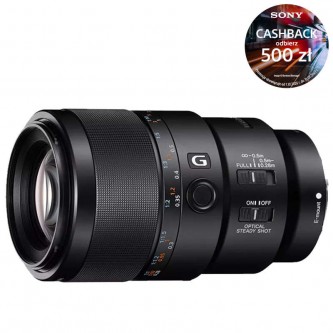 Obiektyw Sony FE 90mm F2.8 Macro + Cashback 500 zł lub Studencki Cashback 500 zł SEL90M28G.SYX