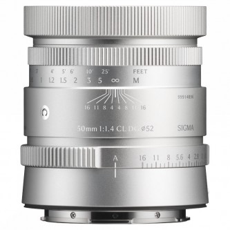Obiektyw Sigma 50mm F1.4 CL DG Contemporary L-mount srebrny