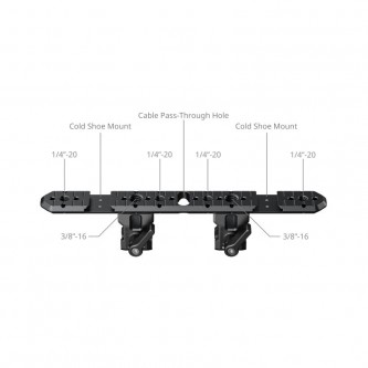 Szyna SmallRig 6913 NATO Rail for SR-MicroSlide 180mm
