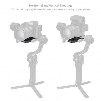 Płytka SmallRig 6439 Quick Release Mount Plate with Manfrotto-to-Arca Type Plate for DJI Gimbals