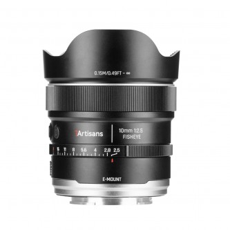 Obiektyw 7Artisans AF 10mm F2.5 Sony E MAX Fisheye