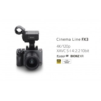 Kamera Sony FX3 + Studencki Cashback 2500 zł ILMEFX3