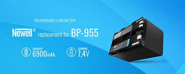 Akumulator Newell zamiennik BP-955 do Canon XF305, XF300, XF105, XF100, C300 PL, C300, C500